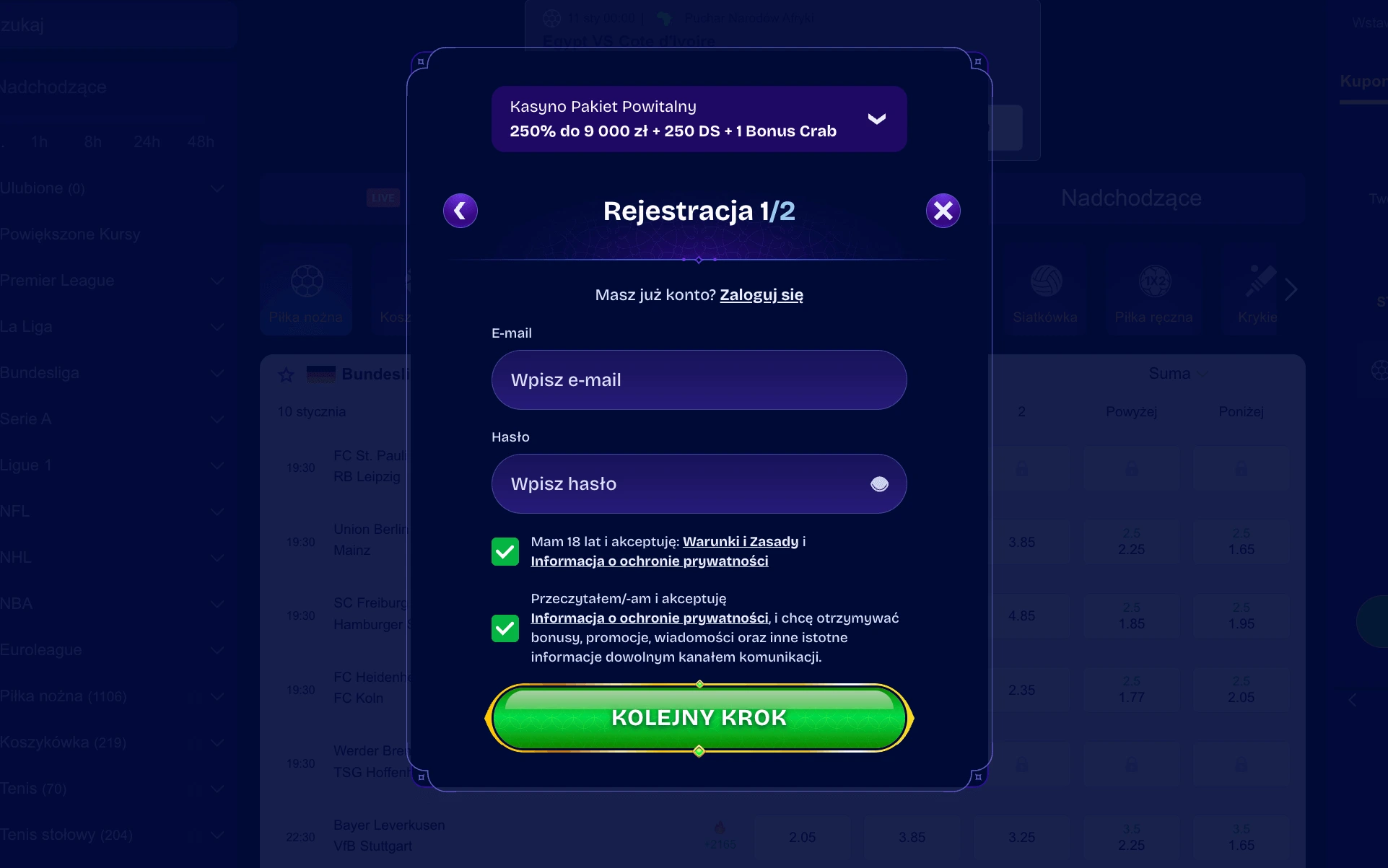 Żyła złota – bonusy i promocje Żyła złota – bonusy i promocje